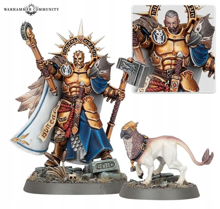 LORD IMPERATANT With Gryph-hound Stormcast Eternals Aos Warhammer Ramk