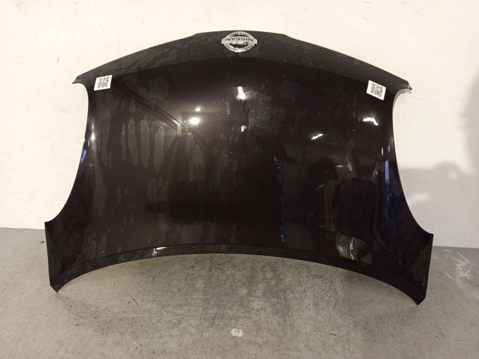 + MASKA POKRYWA SILNIKA DO NISSAN MICRA K12 GAB CIEMNA WIŚNIA WIŚNIOWY