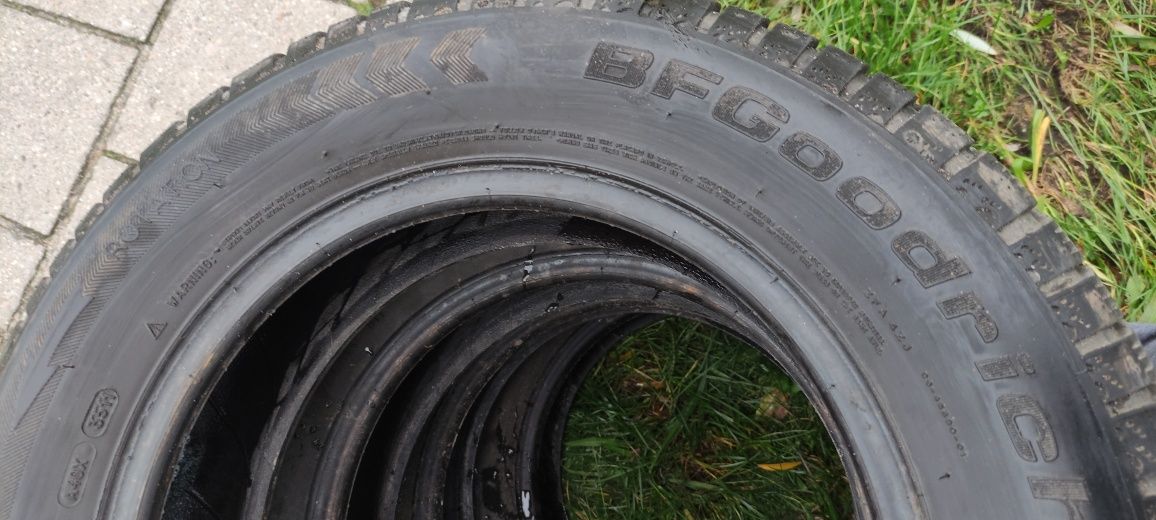 Opony zimowe 5mm 195/65/15 Bfgoodrich ANFK