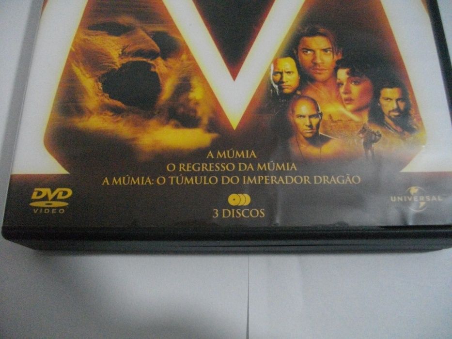 Trilogia: A Múmia em 3 DVD