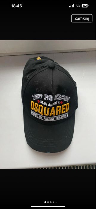 Czapka z daszkiem Dsquared2