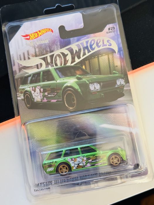 Hot Wheels Datsun Bluebird Wagon 510 NFT unikat NFTH Super Rare 2023