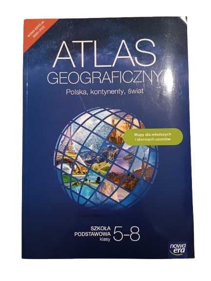 ATLAS GEOGRAFICZNY dla klas 5-8 Szkół Podstawowych