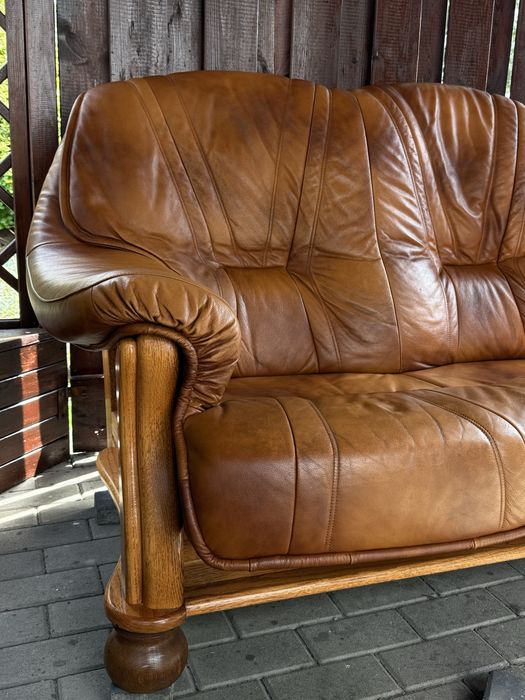 Komplet wypoczynkowy 2 kanapy i sofa