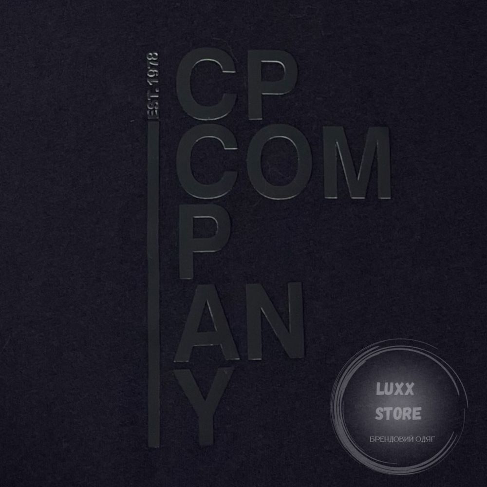 Футболка C.P. Company Label Logo (C P, CP, сипикомпани)