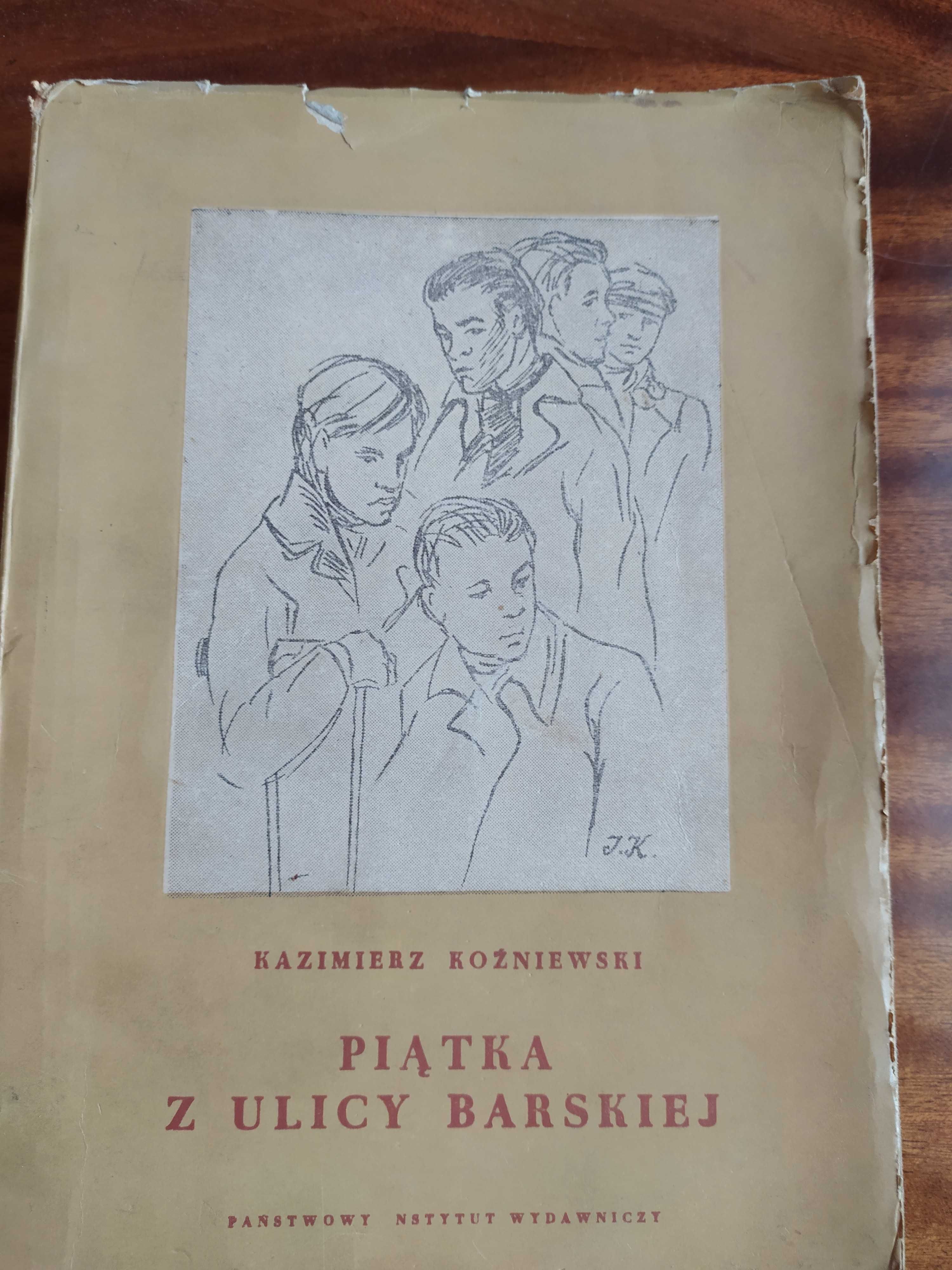 Książka "Piątka z ulicy Barskiej" - Kazimierz Koźniewski