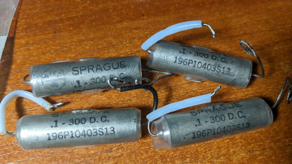 Конденсатори PIO 400v  made in USA.