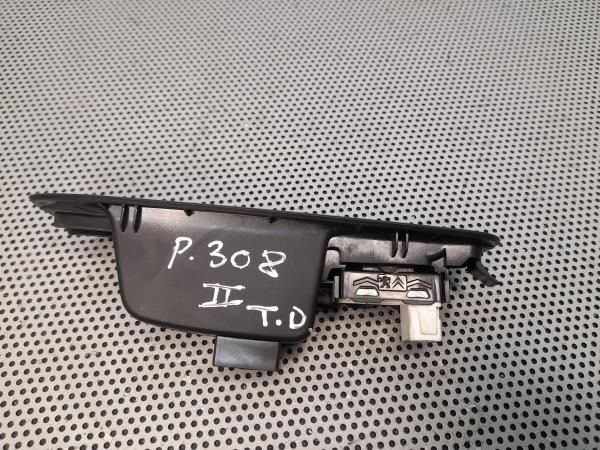 Comando / botão / interruptor vidros trás direito PEUGEOT 308 II