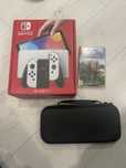 Nintendo switch + etui + 2 gry minecraft i motory