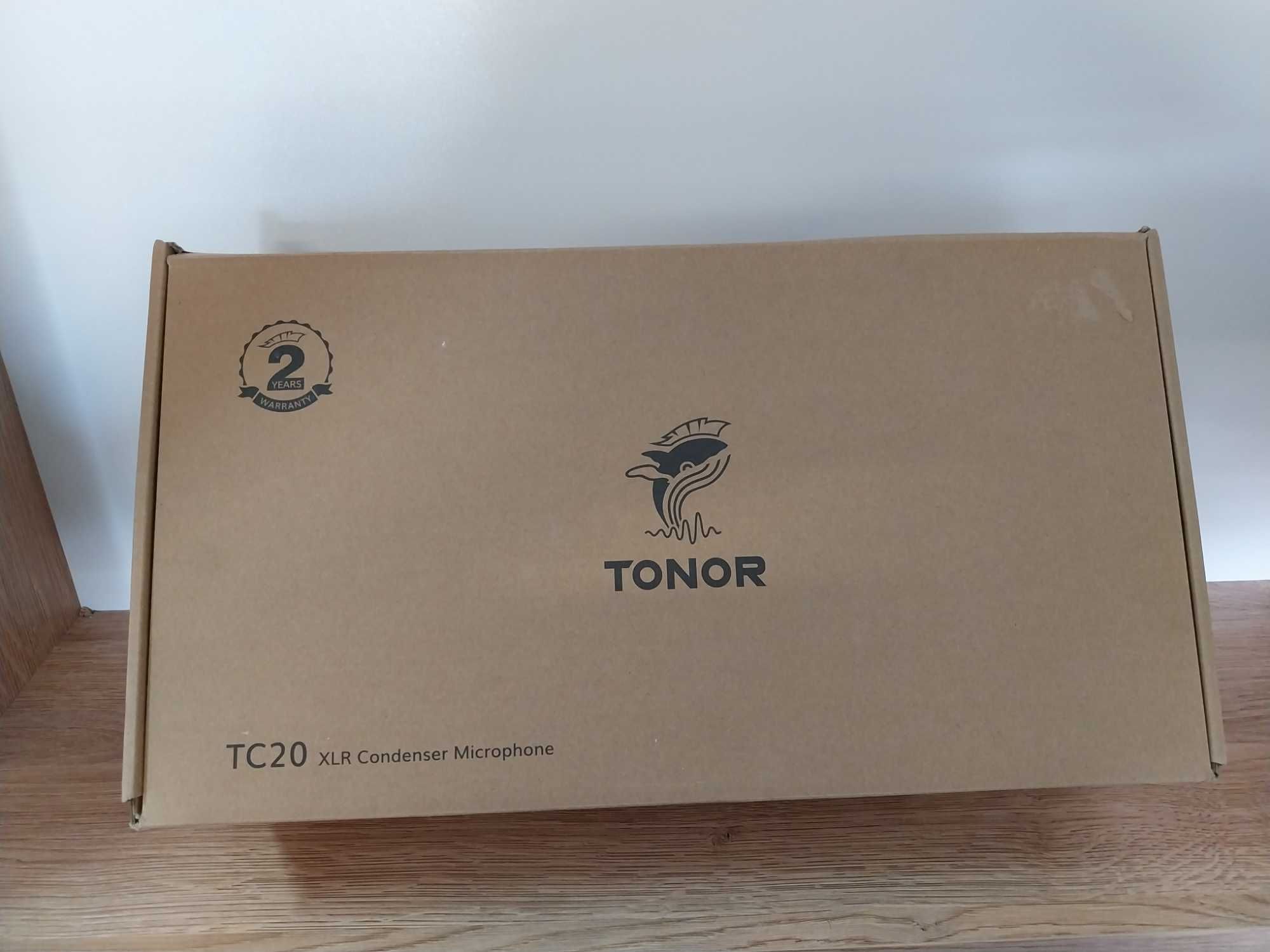 TONOR XLR mikrofon kondensatorowy profesjonalny mikrofon studyjny