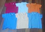 Conjunto de 6 polos para criança - 5/6 anos