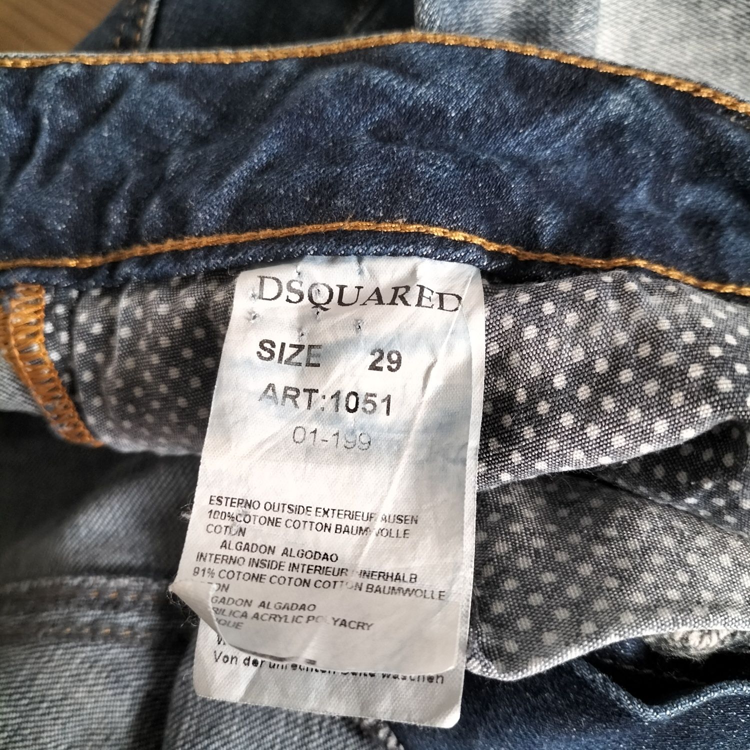 Damskie jeansy Dsquared2 W29