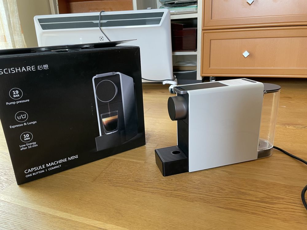 Кавомашина Scishare Capsule Coffee Machine Mini S1201