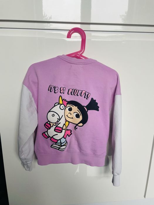 Bluza rozpinana 122 dziewczynka