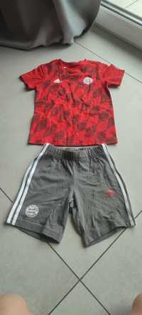 Dwuczęściowy komplet ADIDAS  FC BAYERN MUNCHEN rozm. 98  2-3 lata