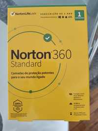 Software Norton 360 1 ano subscrição