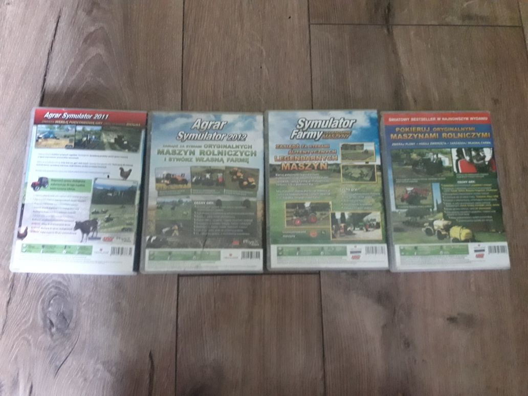 Zestaw gier z serii agrar symulator / symulator farmy