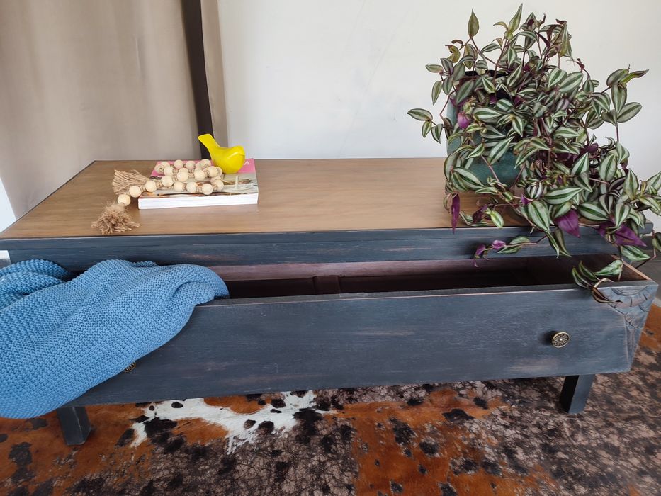 Mesa de centro preta