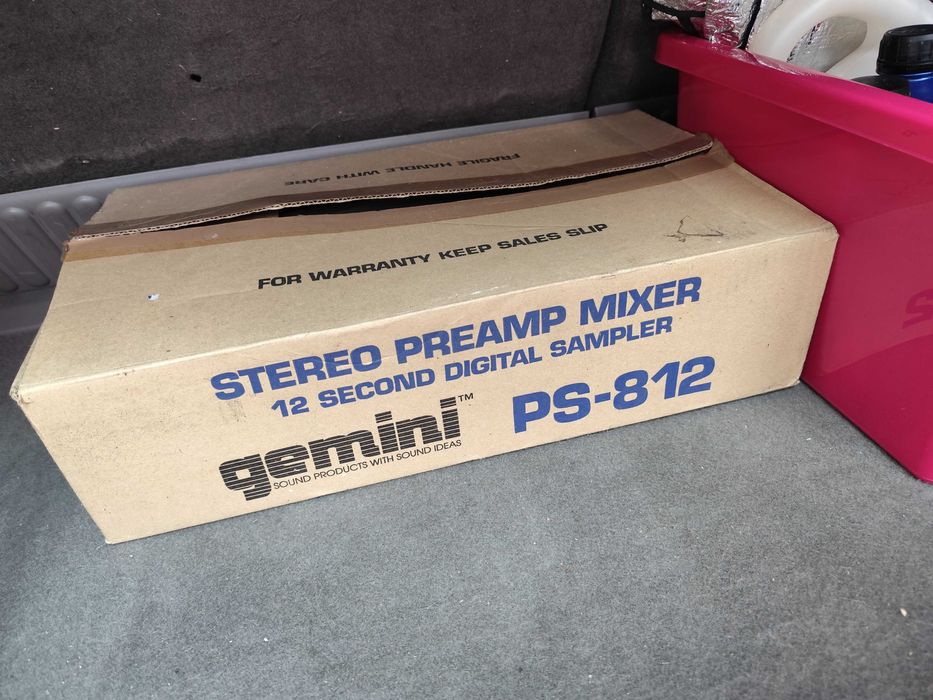 Gemini PS-812 Professional DJ Mixer
Platinum Series