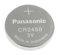 Panasonic Pilha CR2450, tensão 3.0 V, 620 mAh-Panasonic BATT-CR2450