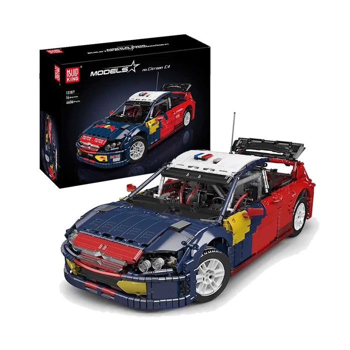 ‼️В Коробці ‼️Конструктор Mould King 13187 Citroën C4 WRC—4606 деталей