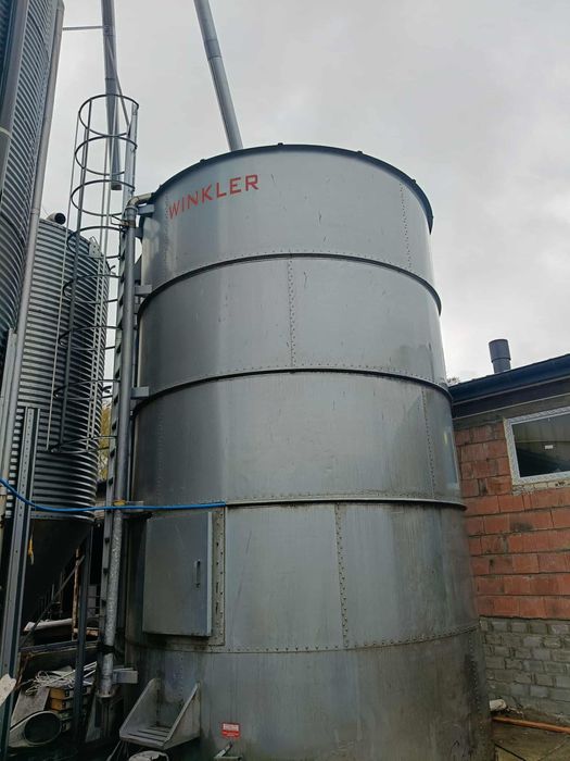 Silos zbożowy płaskodenny 50 ton pojemności