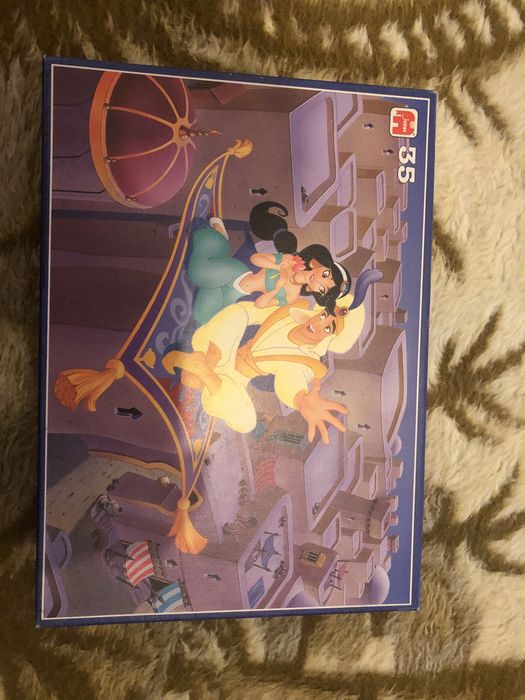 Puzzle aladino poucas peças