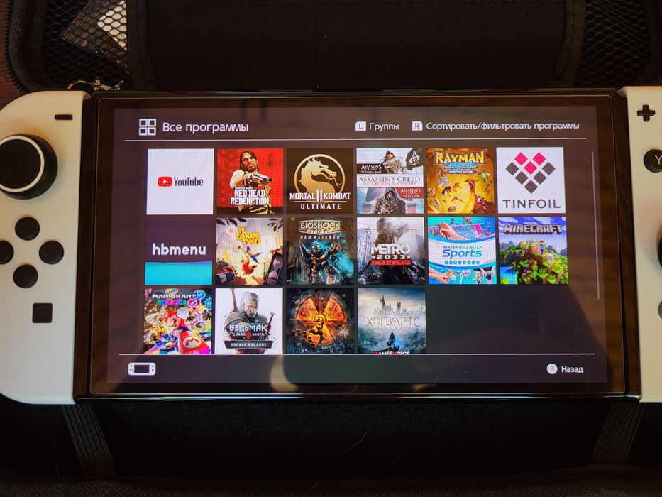 Портативна консоль Nintendo Switch Oled з іграми k.e.f.i.r