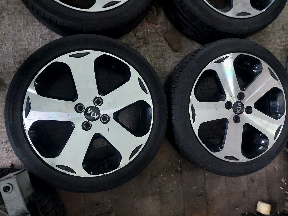 Оригінальні диски R17 4x100, резина гума Continental 205/45/r17