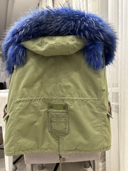 Жилет, парка з натуральним хутром MDF MarcoDelForte Італія