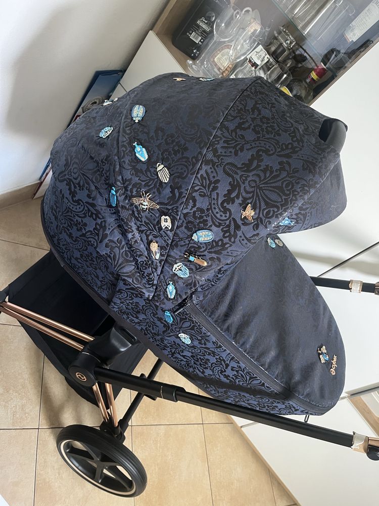 Wózek cybex priam 4.0 rose gold jewels of narure