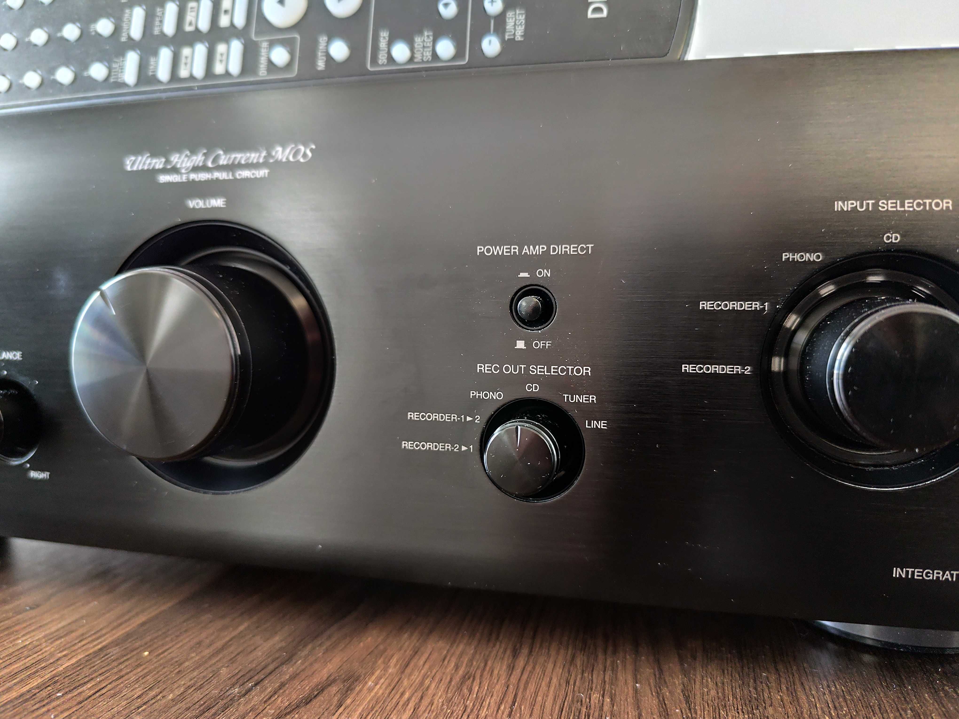 Wzmacniacz DENON PMA 1510ae + oryginał pilot, stan PIĘKNY