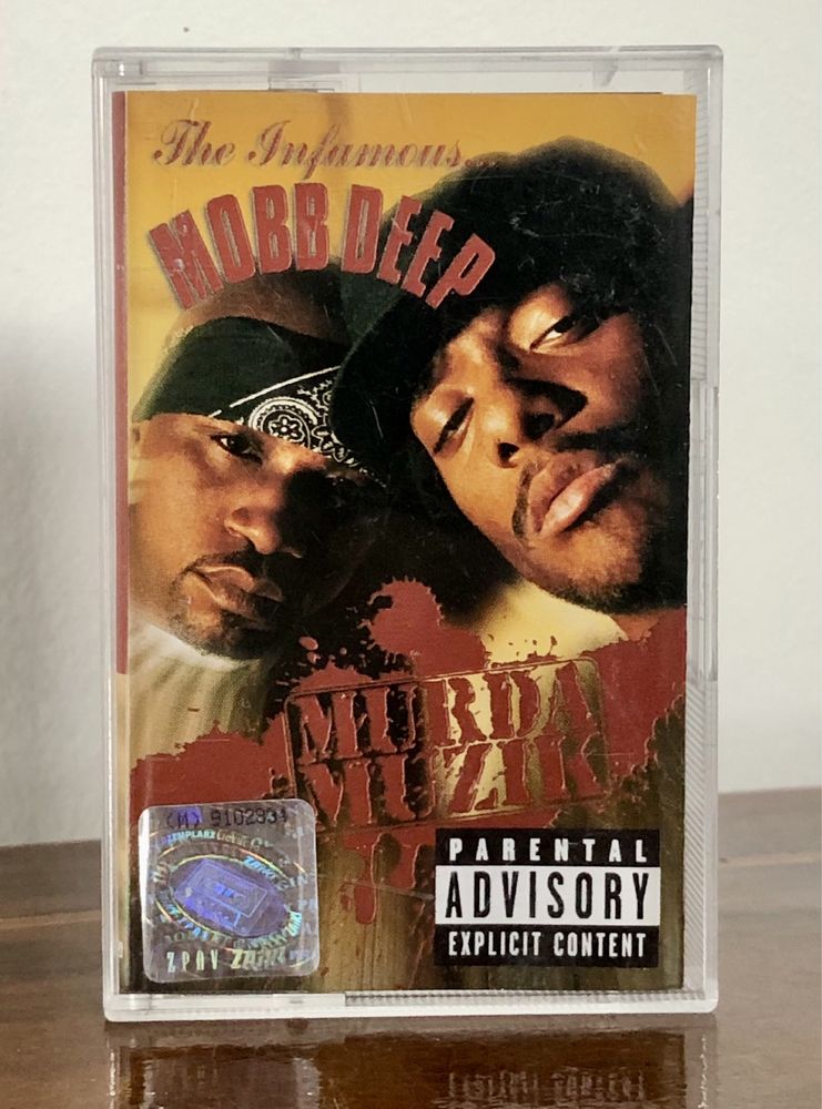 The Infamous Mobb Deep Murda Muzik kaseta rap hip hop gangsta USA 1999