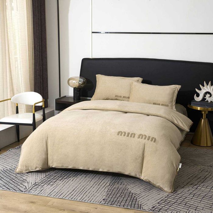 Постільна білизна Велюрова Min-min ЄВРО