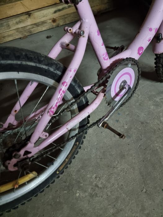Велосипед колеса 14 рожевий розовий