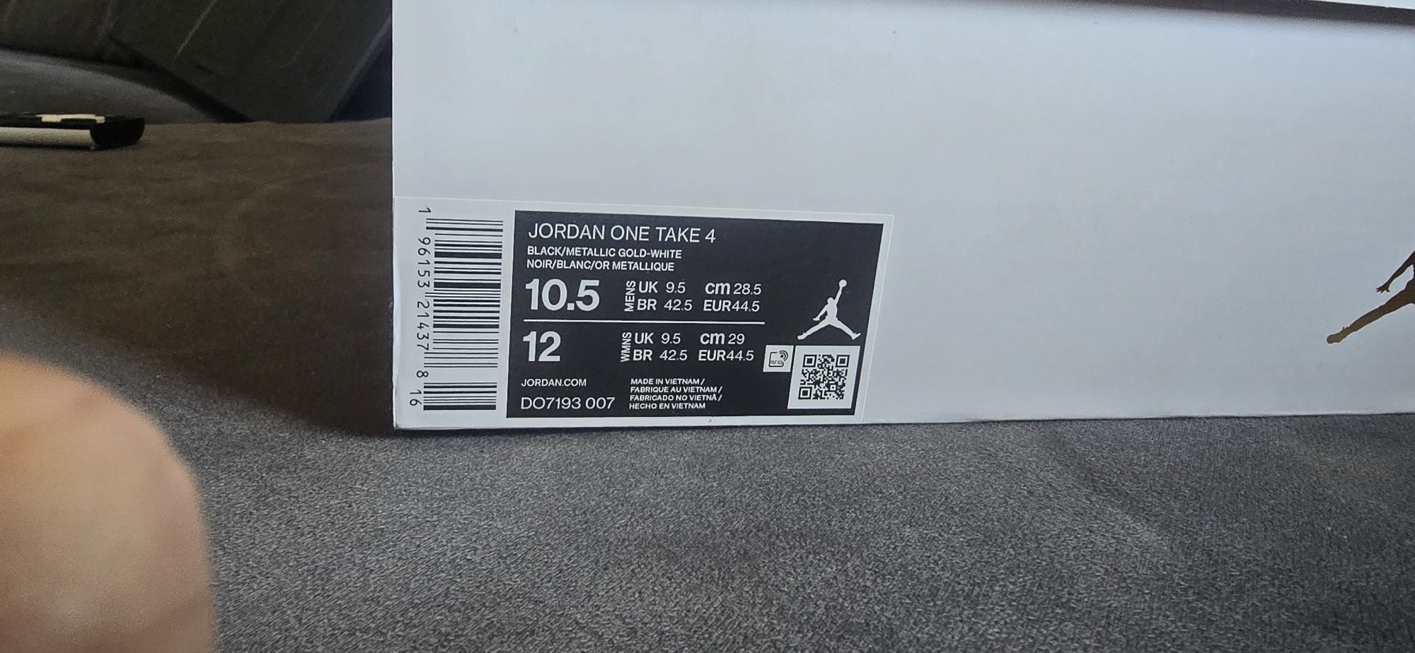 Jordan one take 4