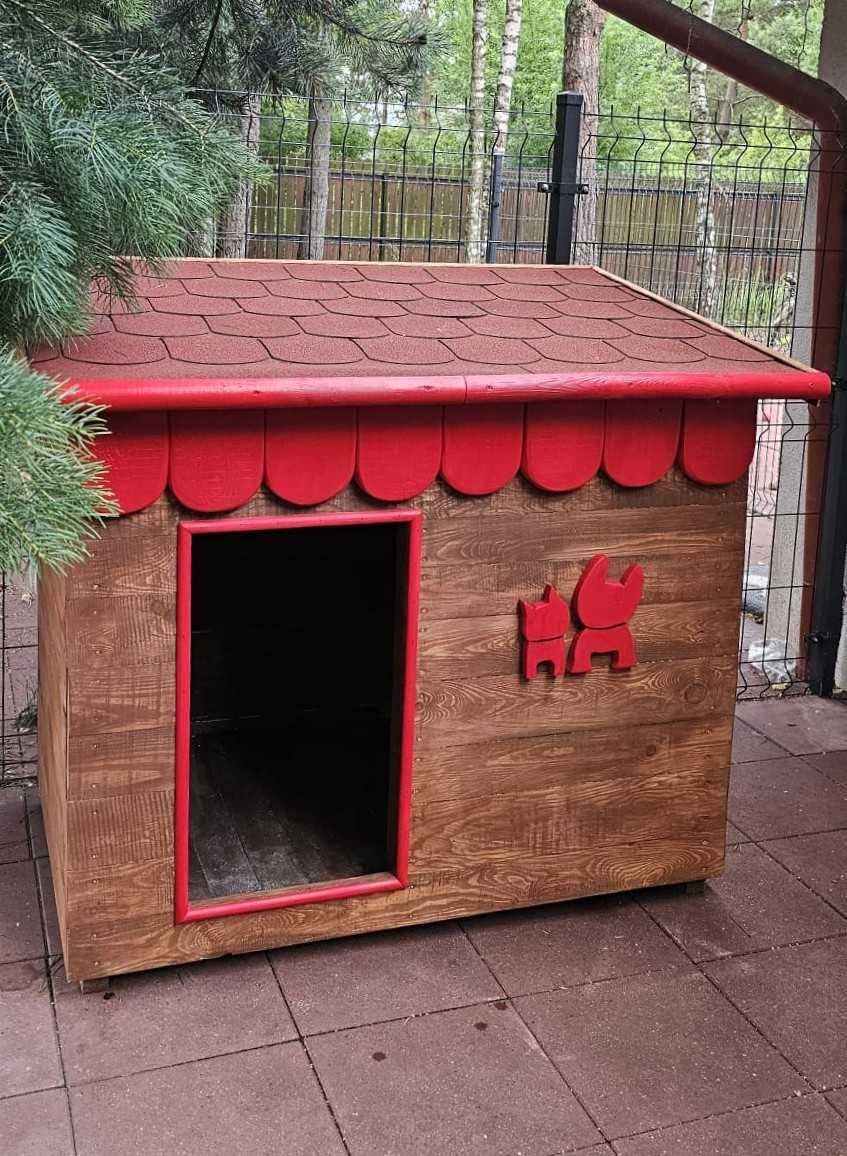 Buda - Domek dla psa dużych ras 120x80x105 NOWA