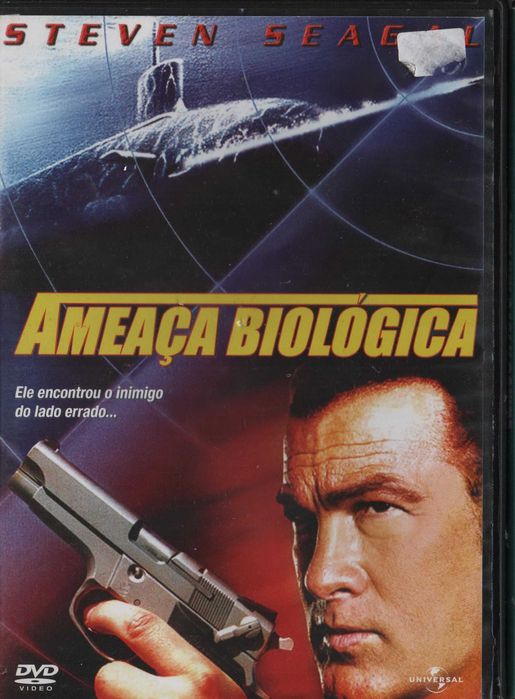 Dvd Ameaça Biológica - thriller - Steven Seagal/ Vinnie Jones