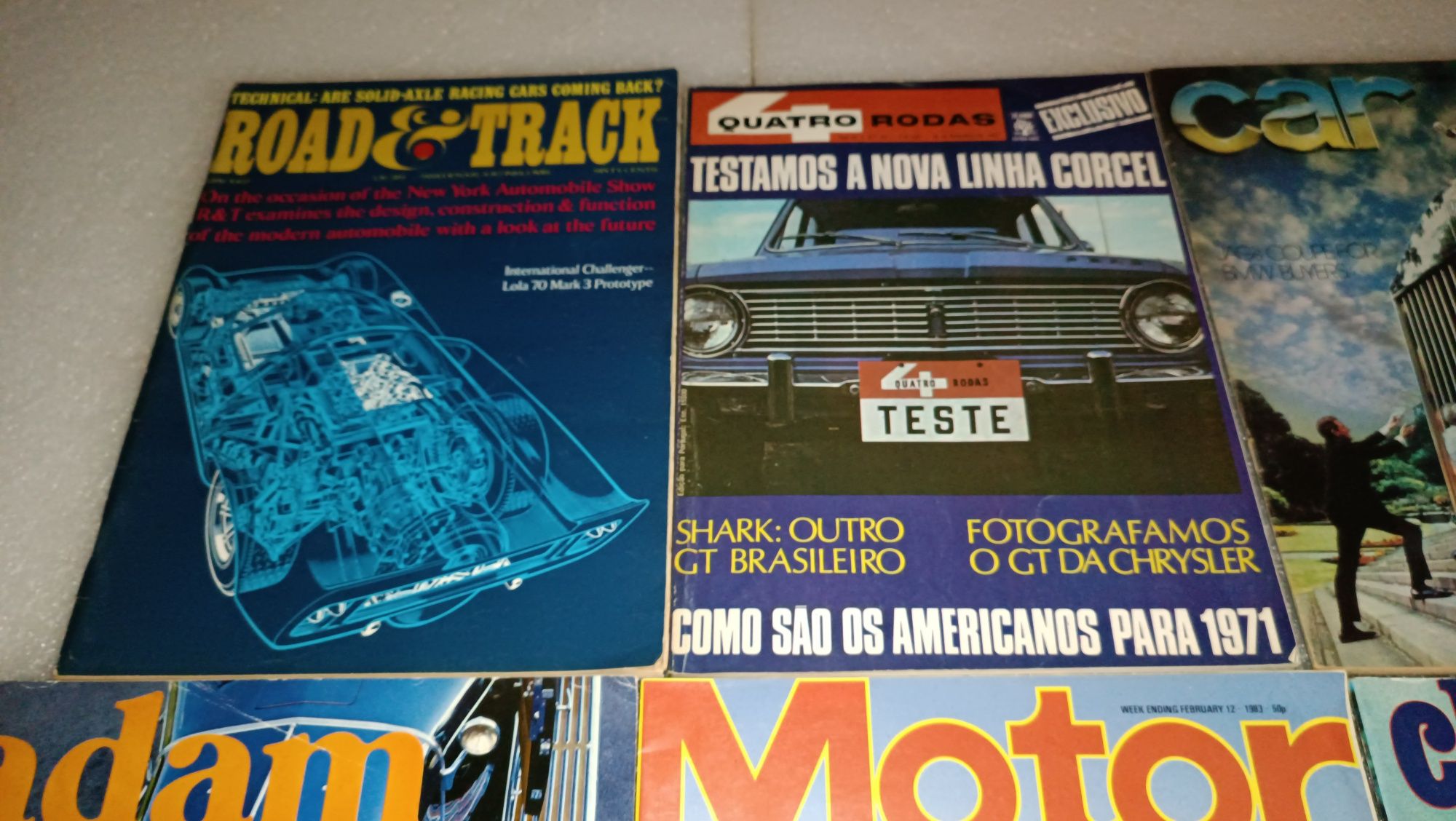 Antigas revistas automobilismo Todas 20euros