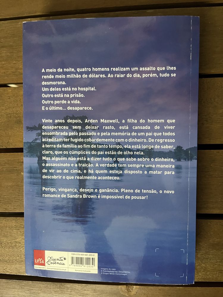 Livro Sandra Brown, O assalto do passado