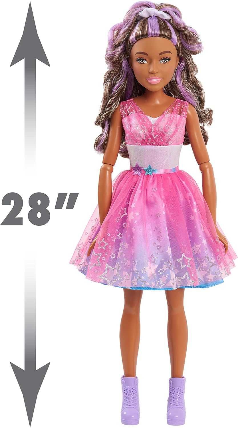 Ростова лялька барбі мулатка 71см. Barbie 28-In Best Fashion Friend
