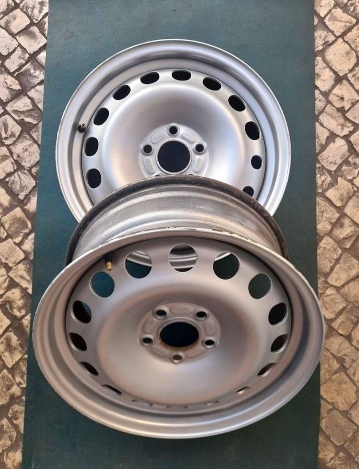 Roda suplente jante 16 5x108 Ford Volvo Renault pneu 205/55 R16