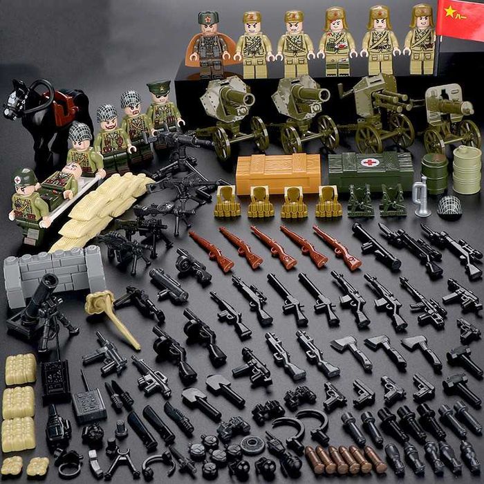 Фигурки Военные Советского союза ссср ВОВ Lego лего