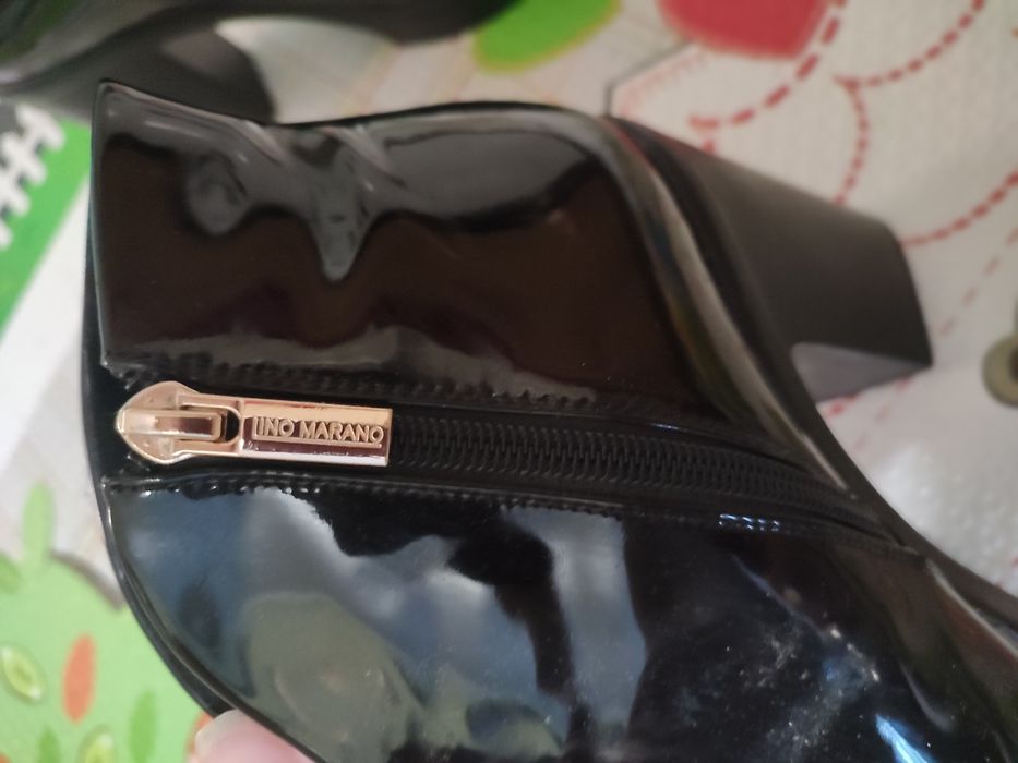 Ботинки/ ботильйони жіночі лакові