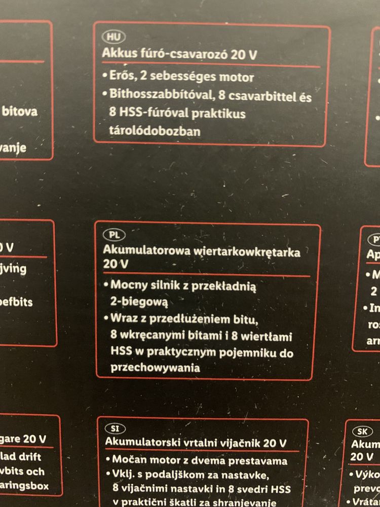 Wiertarka wkrętarka akumulatorowa + akumulator + ładowarka