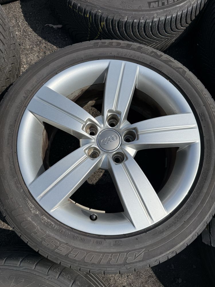 Felgi aluminiowe 5x112 17x8j et47 Audi Vw Skoda