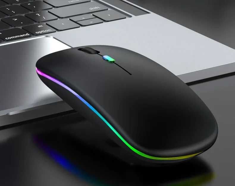 Мышь компьютерная игровая беспроводная на смартфон аккумулятор зарядка
