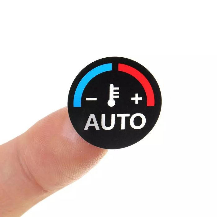 Kit de reparação dos botões do climatizador AC FORD S MAX em vinil