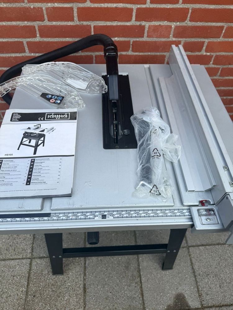 Pilarka stolowa Scheppach HS105 / krajzega
