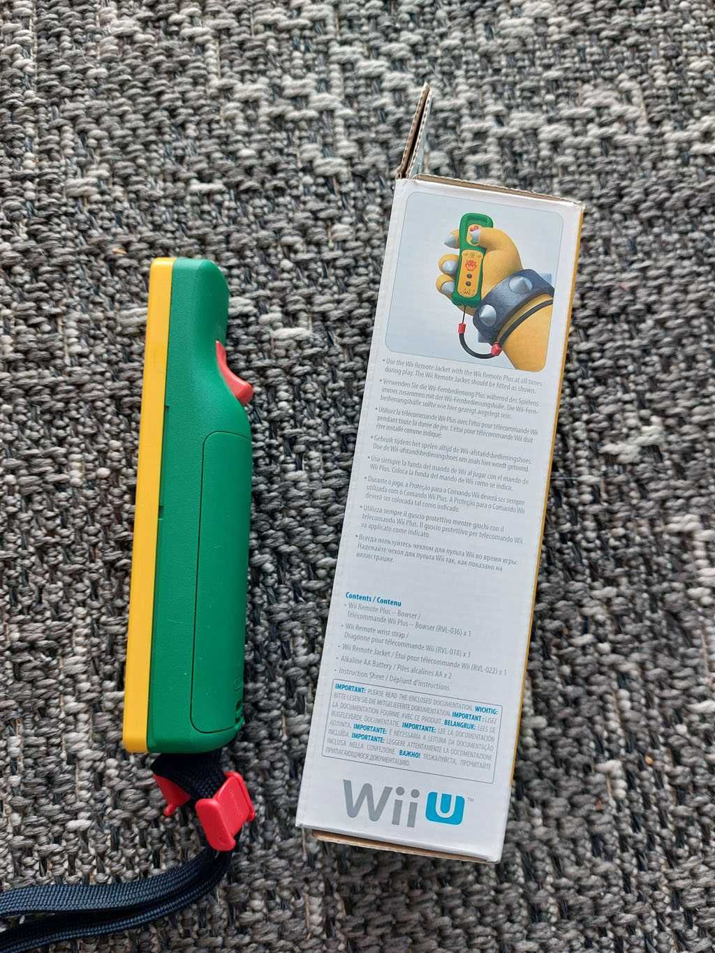 Nintendo Wii Remote Plus Bowser Edition - UNIKAT - NOWY